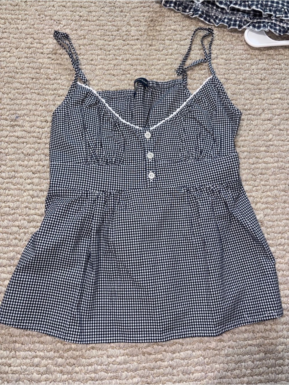 Brandy Melville Blouse - Blue Plaid